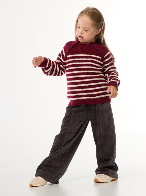 Sudadera con cuello alto y doble abertura con cremallera - So Easy - Kiabi