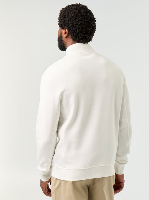 Sudadera con cuello camionero - Kiabi