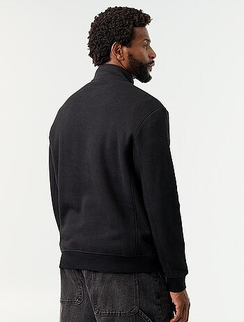 Sudadera con cuello camionero