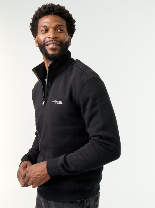 Sudadera con cuello camionero - Kiabi Sudadera con cuello camionero - Kiabi