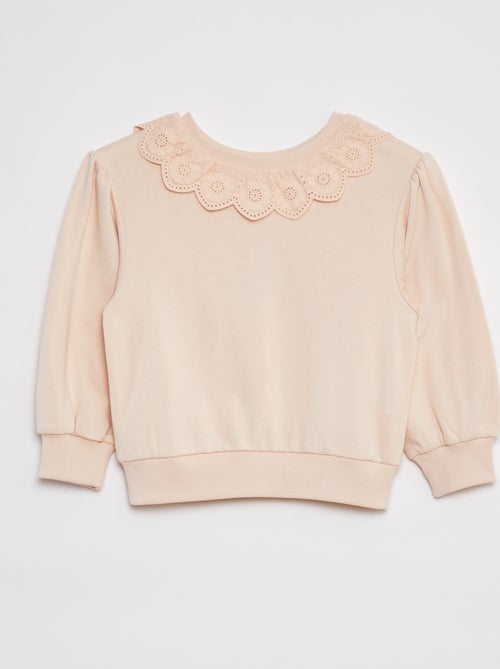 Sudadera con cuello con motivos - Kiabi