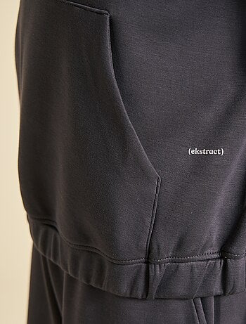 Ekstract - Sudadera con cuello cremallera
