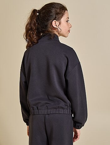 Ekstract - Sudadera con cuello de camionero