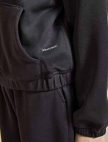 Ekstract - Sudadera con cuello de camionero