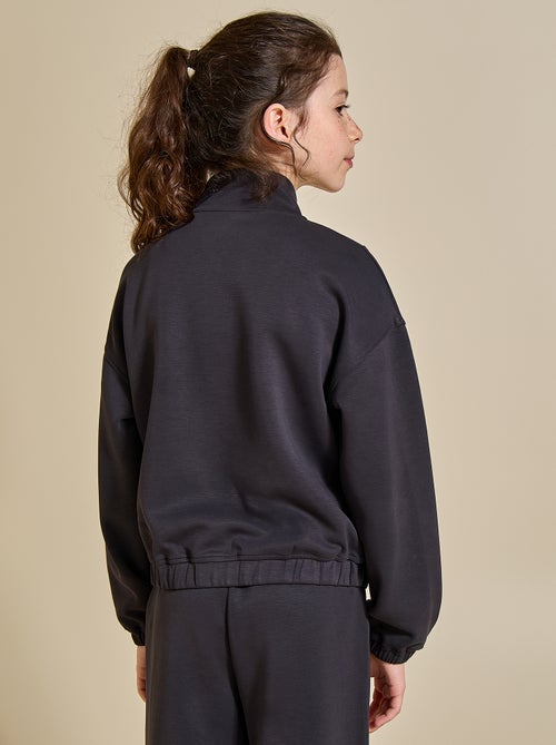 Sudadera con cuello de camionero - Kiabi Sudadera con cuello de camionero - Kiabi