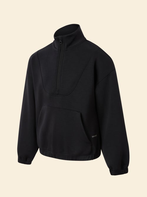 Sudadera con cuello de camionero - Kiabi Sudadera con cuello de camionero - Kiabi