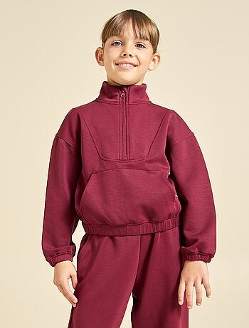Ekstract - Sudadera con cuello de camionero