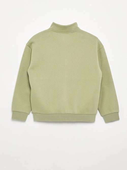 Sudadera con cuello de camionero - Kiabi