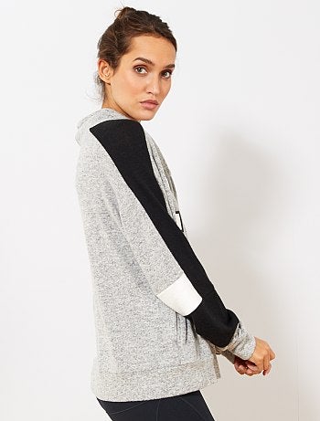 Sudadera con cuello de cremallera - Kiabi