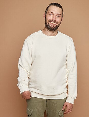 Sudadera con cuello redondo - Fácil de Poner