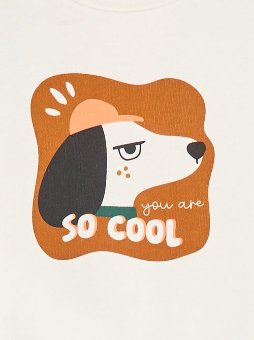 Sudadera con cuello redondo - Grafik Edition - Kiabi