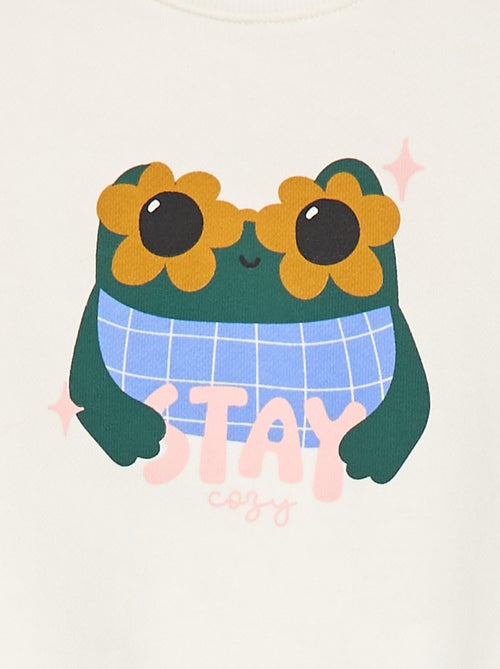 Sudadera con cuello redondo - Grafik Edition - Kiabi