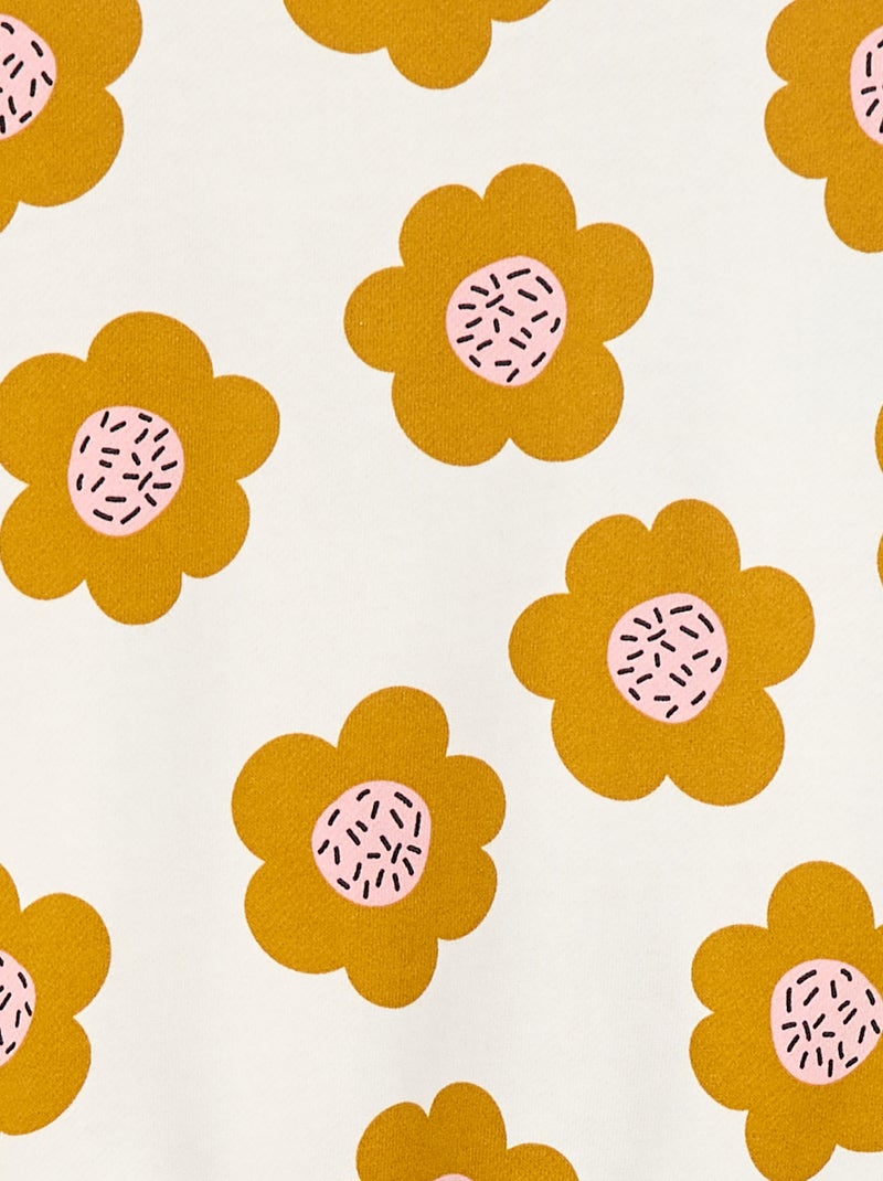 Sudadera con cuello redondo - Grafik Edition Blanco - Kiabi