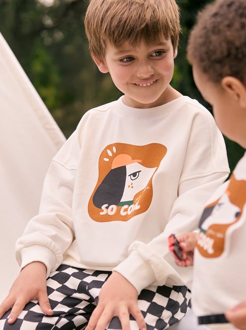 Sudadera con cuello redondo - Grafik Edition - Kiabi