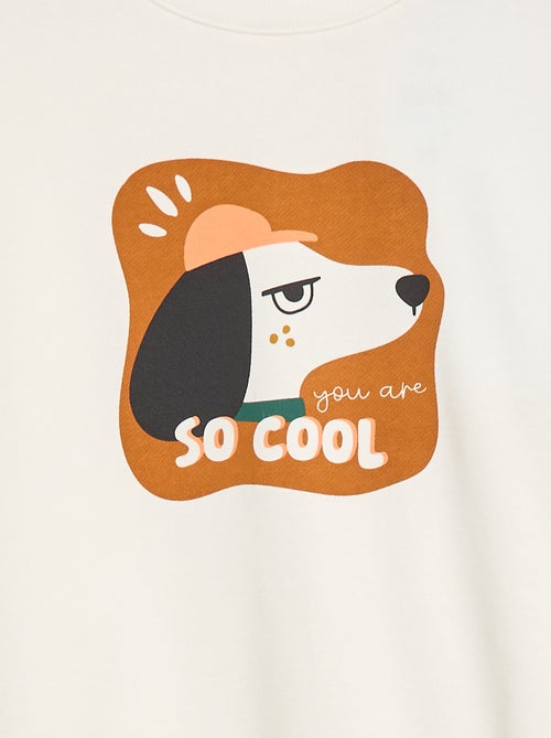 Sudadera con cuello redondo - Grafik Edition - Kiabi