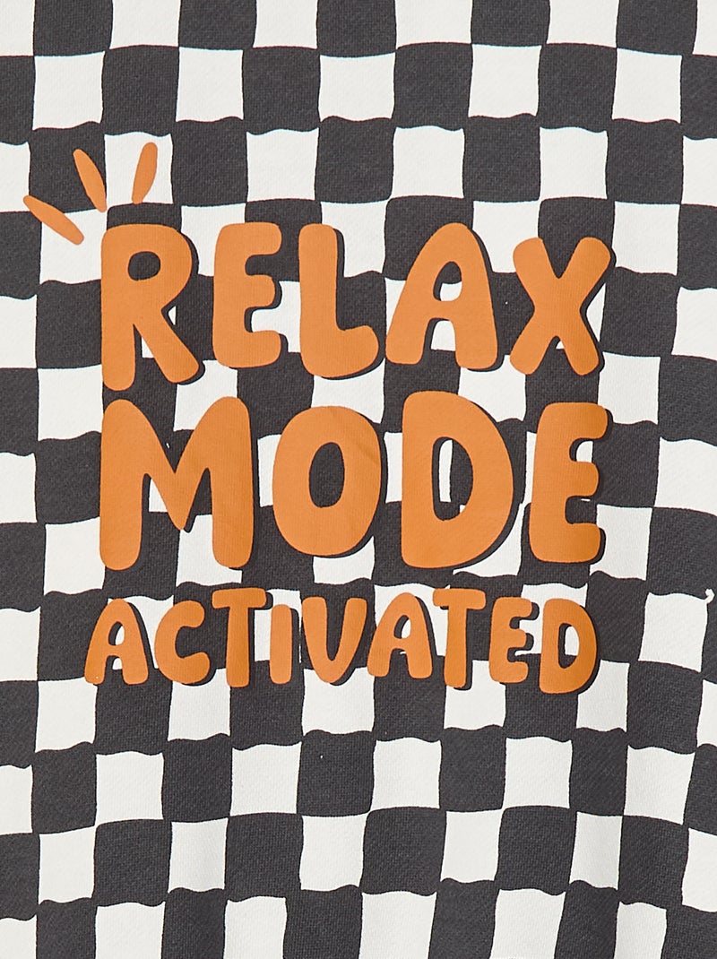 Sudadera con cuello redondo - Grafik Edition Gris - Kiabi