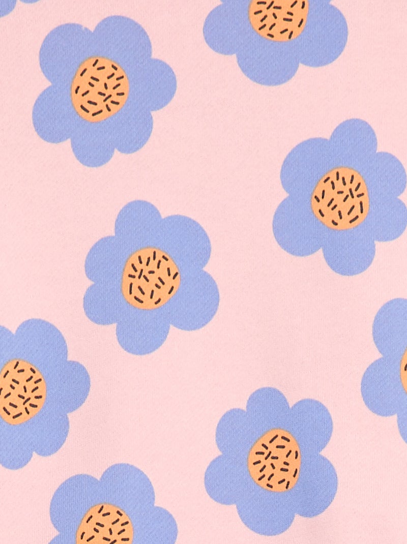 Sudadera con cuello redondo - Grafik Edition Rosa - Kiabi