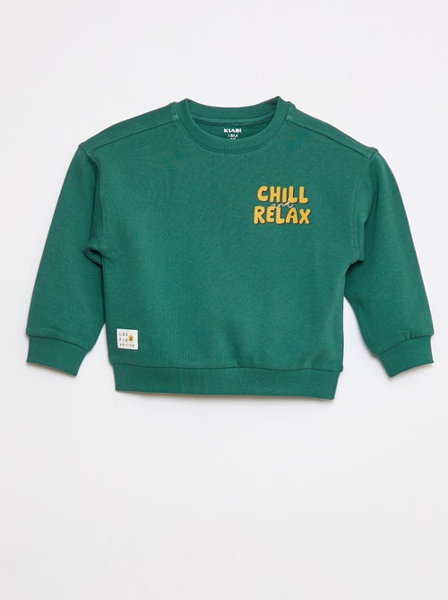 Sudadera con cuello redondo - Grafik Edition - Kiabi