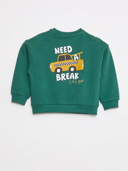 Sudadera con cuello redondo - Grafik Edition - Kiabi