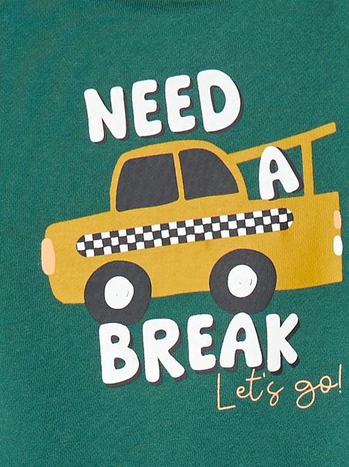 Sudadera con cuello redondo - Grafik Edition - Kiabi