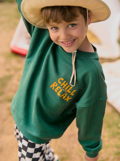 Sudadera con cuello redondo - Grafik Edition - Kiabi