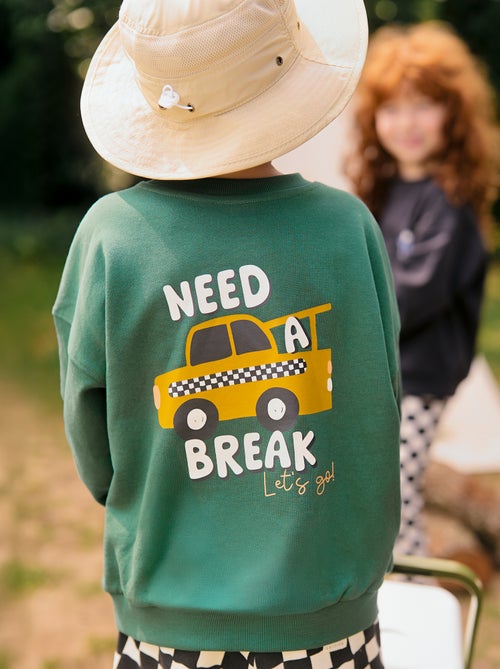 Sudadera con cuello redondo - Grafik Edition - Kiabi