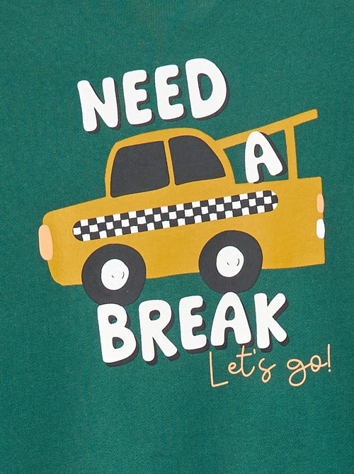 Sudadera con cuello redondo - Grafik Edition - Kiabi