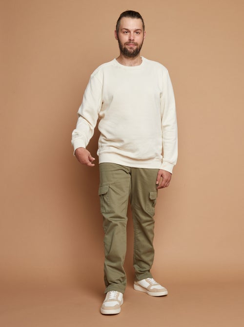 Sudadera con cuello redondo - So Easy - Kiabi