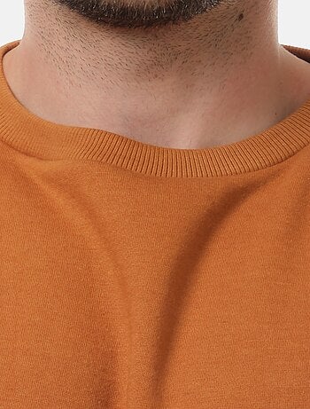 Sudadera con cuello redondo