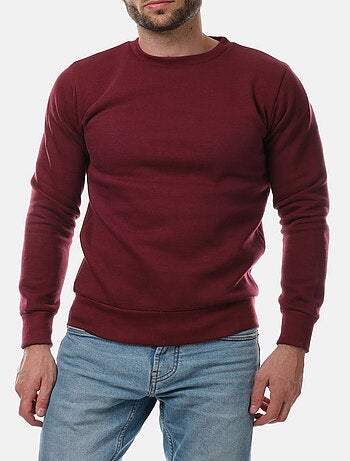 Sudadera con cuello redondo