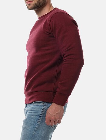 Sudadera con cuello redondo