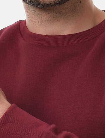 Sudadera con cuello redondo