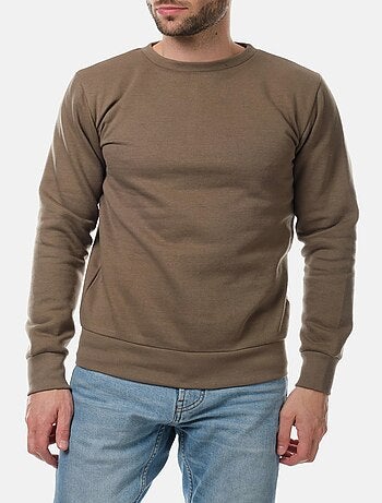 Sudadera con cuello redondo