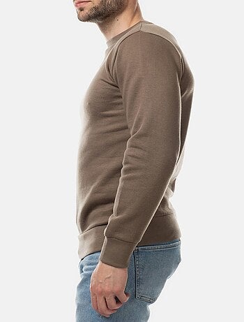 Sudadera con cuello redondo