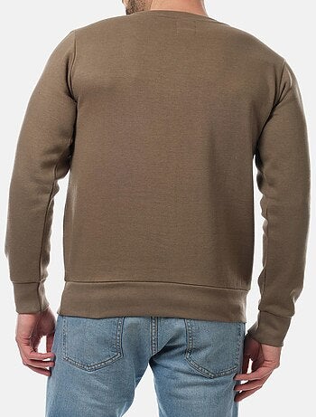 Sudadera con cuello redondo