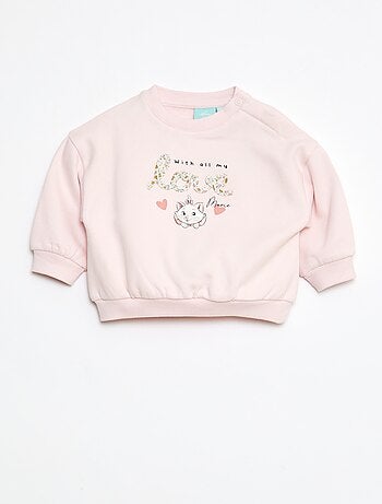 Sudadera con cuello redondo estampada 'Marie' 'Disney'