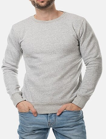 Sudadera con cuello redondo