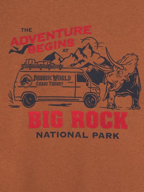 Sudadera con cuello redondo 'Jurassic World' - Kiabi