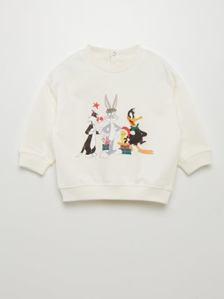 Sudadera con cuello redondo 'Looney Tunes'