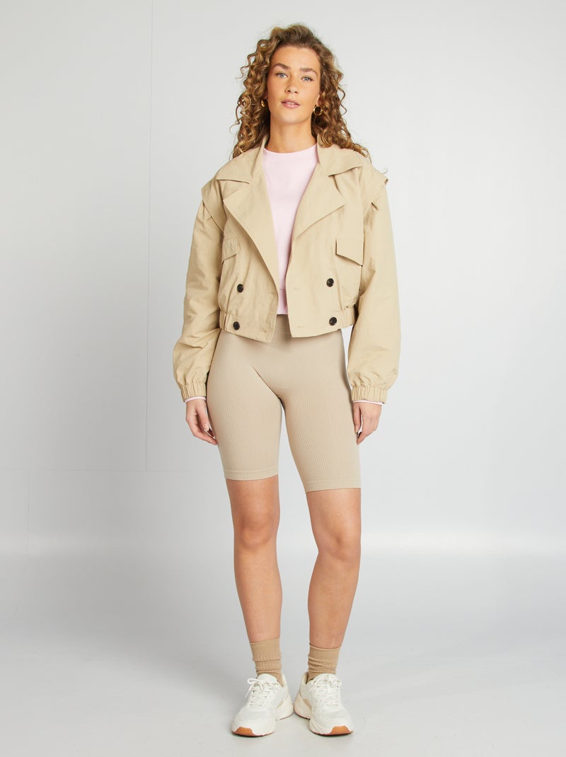 Sudadera con cuello redondo oversize ROSA - Kiabi