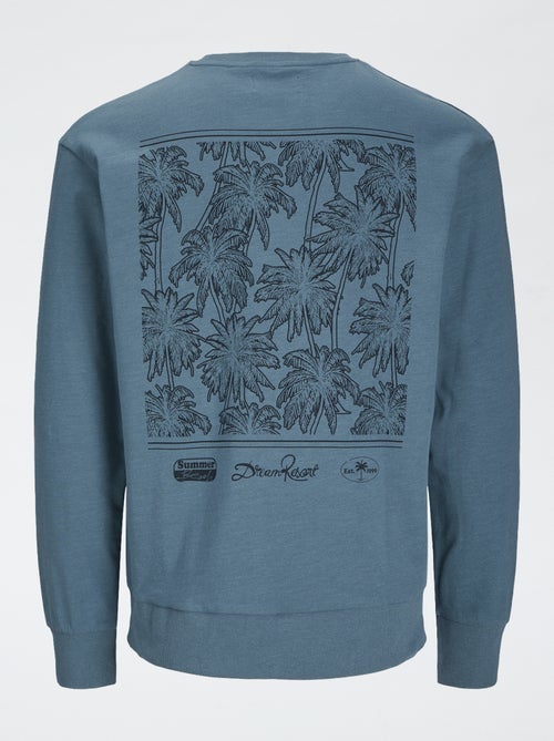 Sudadera con cuello redondo 'Produkt' - Kiabi