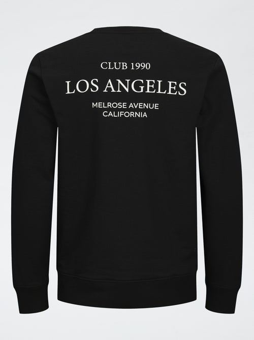 Sudadera con cuello redondo 'Produkt' - Kiabi