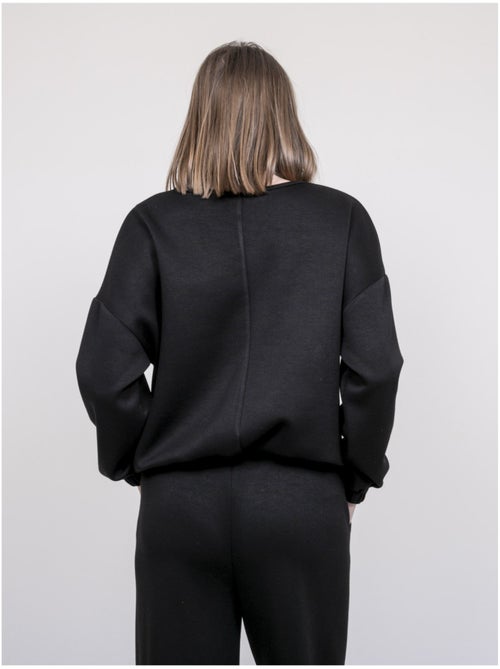 Sudadera con detalles tweed YSEULT - Kiabi