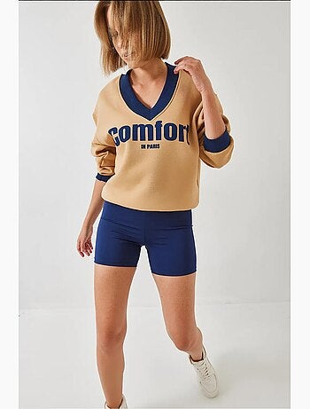 Sudadera con estampado cómodo lucci