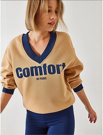 Sudadera con estampado cómodo lucci