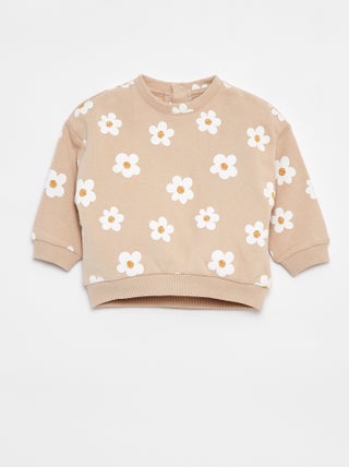 Sudadera con estampado de fantasía