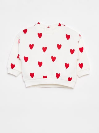 Sudadera con estampado de fantasía