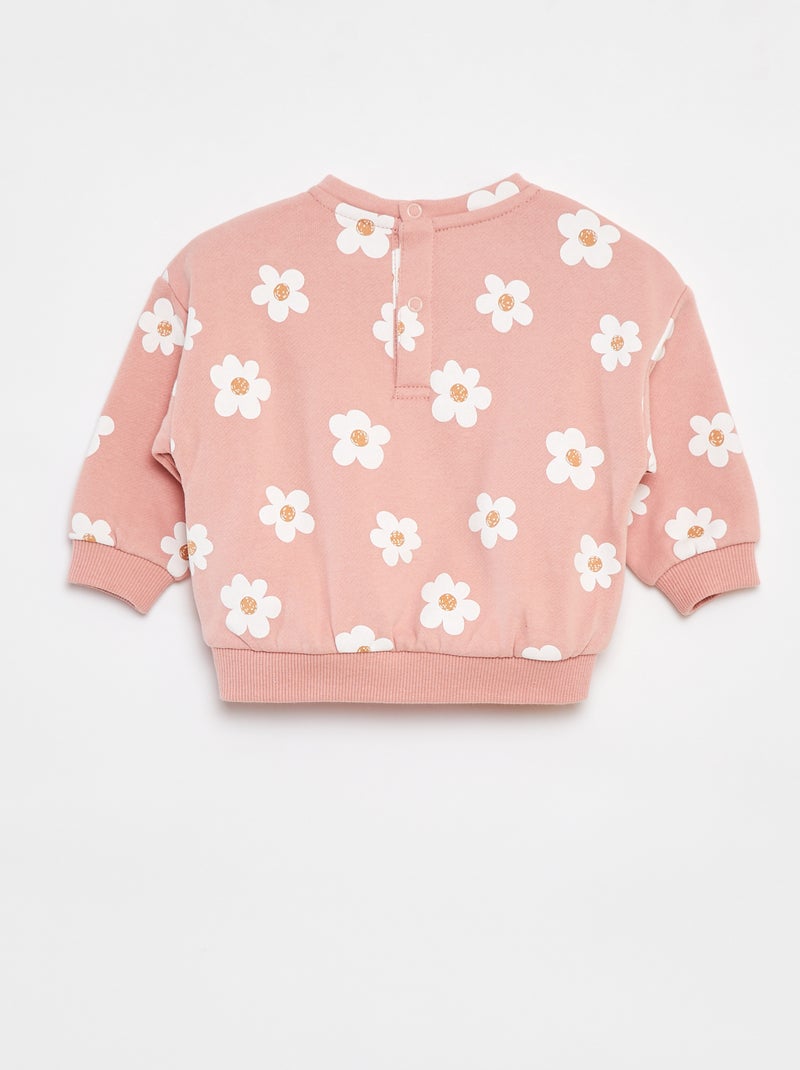 Sudadera con estampado de fantasía Rosa - Kiabi