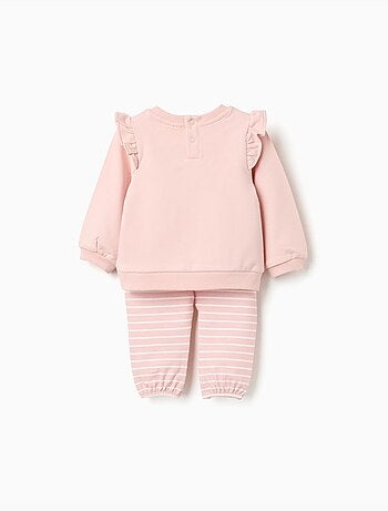 Sudadera con estampado de Pooh + pantalón