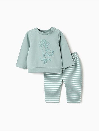 Sudadera con estampado de Tigger + pantalón